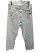Citizens of Humanity Size 30 White Cotton High Rise Zip Fly Straight Jeans White / 30