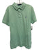 Polo Size M Green Cotton Solid Polo Men's Short Sleeve Green / M