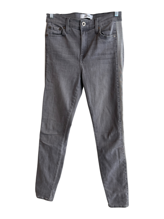 Pistola Size 25 Gray Cotton & Tencel Mid Rise Zip Fly 5 Pocket Skinny Jeans Gray / 25