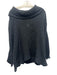 mSquare by neetu malik Size One Size Black Linen Blend Semi Sheer Cowl Top Black / One Size