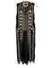 Biya Johnny Was Size XS Black & Gray Embroidered Flowers Sleeveless Jumpsuit Black & Gray / XS