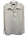 Lafayette 148 Size L White Cotton notched collar Long Sleeve Top White / L