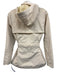 The North Face Size XS Cream Polyester Zip & Snaps Hooded Zip Pocket Sash Jacket Cream / XS