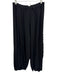 Noblu Size M Black Lettuce edge Crop Wide Leg Pants Black / M