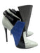 Balenciaga Shoe Size 39 Blue, Gray, Black Patent Leather & Suede Booties Blue, Gray, Black / 39