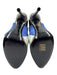 Balenciaga Shoe Size 39 Blue, Gray, Black Patent Leather & Suede Booties Blue, Gray, Black / 39