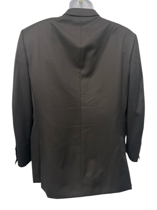 Ermenegildo Zegna Black Wool Solid Dinner Jacket Men's Blazer Black / 54