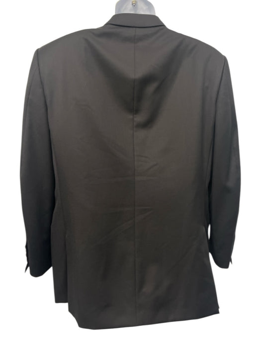 Ermenegildo Zegna Black Wool Solid Dinner Jacket Men's Blazer Black / 54