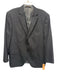 Peter Millar Navy Blue & White Wool All Over Print 2 Button Men's Blazer Navy Blue & White / 46R