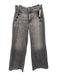 Diesel Size S Gray Wash Denim Wide Leg Zip Fly High Rise Sailor Buttons Jeans Gray Wash / S