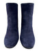 Pedro Garcia Shoe Size 36 Navy Blue Suede leather Stretch Panel Slip On Booties Navy Blue / 36