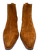 Rag & Bone Shoe Size 36 Cognac Brown Suede leather Stretch Panel Slip On Booties Cognac Brown / 36