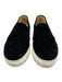 M. Gemi Shoe Size 35.5 Black & White Velvet Ribbed Slip On Flat Sneakers Black & White / 35.5