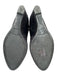 Prada Shoe Size 38 Black Suede leather Inner Side Zip Almond Toe Ankle Booties Black / 38