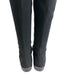 Stuart Weitzman Shoe Size 7 Black Suede leather Stretch Panel Round Toe Boots Black / 7