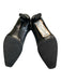 Salvatore Ferragamo Shoe Size 7.5 Black Leather Pointed Square Toe Boots Black / 7.5