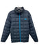 The North Face Size M Blue Synthetic Solid Puffer Zip Up Men's Jacket Blue / M