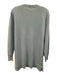 Neiman Marcus Size Est XL Blue Cashmere Solid V Neck Men's Sweater Blue / Est XL