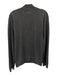 Bloomingdale's Size L Gray Cashmere Solid Quarter Zip Men's Sweater Gray / L