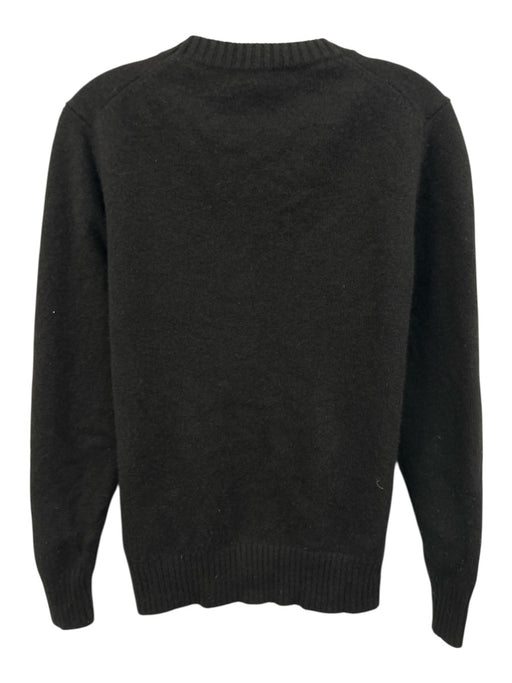 Suitsupply Size XS Black Cashmere Solid Crew Men's Sweater Black / XS