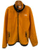 The North Face Size M Orange Synthetic fleece Zip UP Men's Jacket Orange / M