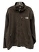 The North Face Size XL Brown Synthetic Solid Zip UP Men's Jacket Brown / XL