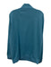 Peter Millar Size L Light blue Cotton Blend Solid Quarter Zip Long Sleeve Shirt Light blue / L