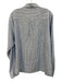 Peter Millar Size L Blue & White Cotton Striped Button Up Long Sleeve Shirt Blue & White / L