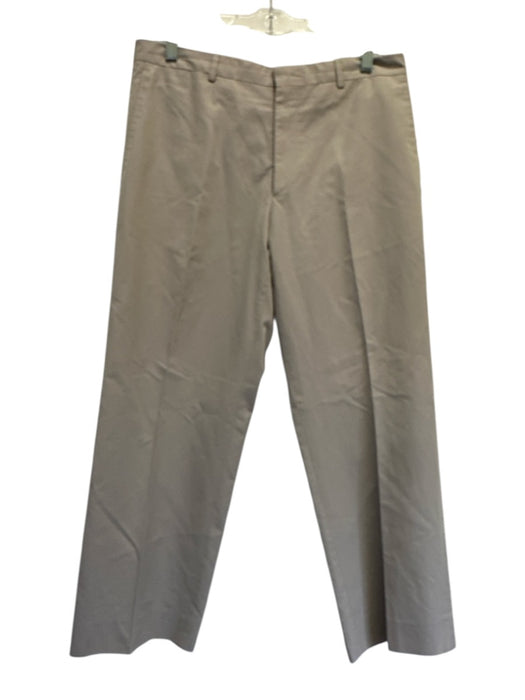Valentino Size 34 Beige Cotton Solid Khakis Men's Pants Beige / 34