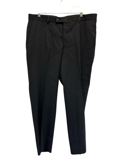 Gucci Size 54 Black Wool Solid Dress Men's Pants Black / 54