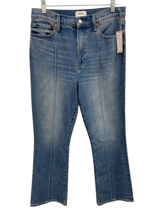 Pistola Size 30 Medium Wash Cotton Denim Zip Fly High Rise Boot Cut Jeans Medium Wash / 30