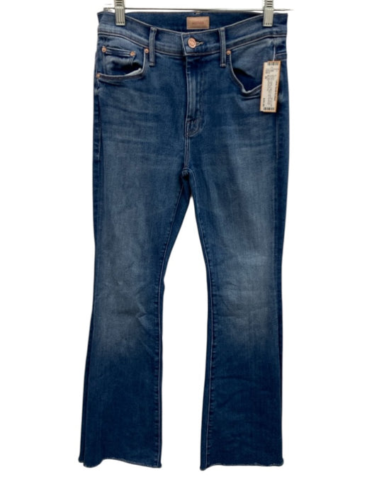 Mother Size 26 Medium Wash Cotton & Lyocell Denim Zip Fly High Rise Jeans Medium Wash / 26