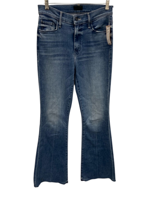 Mother Size 27 Medium Wash Cotton & Lyocell Denim Zip Fly High Rise Jeans Medium Wash / 27