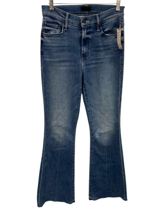Mother Size 27 Medium Wash Cotton & Lyocell Denim Zip Fly High Rise Jeans Medium Wash / 27