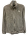 The North Face Size S Cream Polyester Fuzzy Mock Neck Zip Up Jacket Cream / S