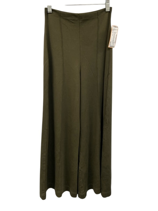 Ripley Rader Size 2 Olive Green Viscose & Nylon Elastic Waist Pants Olive Green / 2