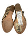 Pour la Victoire Shoe Size 6.5 Beige, Brown, Black Pony Hair Ankle Buckle Wedges Beige, Brown, Black / 6.5