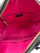 Kate Spade Black Leather Silver Hardware Top Zip Square Bag Black / S