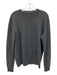 Bloomingdales Size M Gray Cashmere Soldier Crewneck Men's Sweater Gray / M