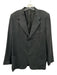 Canali Dark Gray Wool 3 button Men's Blazer Dark Gray / 54