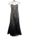 Priscilla of Boston Size 4 Gray Polyester Strapless Empire Waist Petticoat Dress Gray / 4