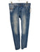 Diesel Size 30 Light Wash Cotton Distressed Jean Button Fly Men's Pants Light Wash / 30