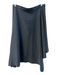 Cop Copine Size Est XS Black Modal Blend Zip Front Knee Length Skirt Black / Est XS