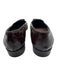 Amalfi Shoe Size 7 Dark Brown Leather Round Toe Crocodile Tassel Loafers Dark Brown / 7