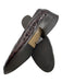 Amalfi Shoe Size 7 Dark Brown Leather Round Toe Crocodile Tassel Loafers Dark Brown / 7