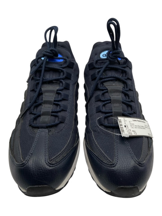 Nike Shoe Size 13 AS IS Navy Blue & White Synthetic Low Top Men's Shoes Navy Blue & White / 13