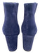 Pedro Garcia Shoe Size 36 Navy Blue Suede Chelsea Pump Ankle Boot Boots Navy Blue / 36