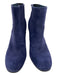 Pedro Garcia Shoe Size 36 Navy Blue Suede Chelsea Pump Ankle Boot Boots Navy Blue / 36