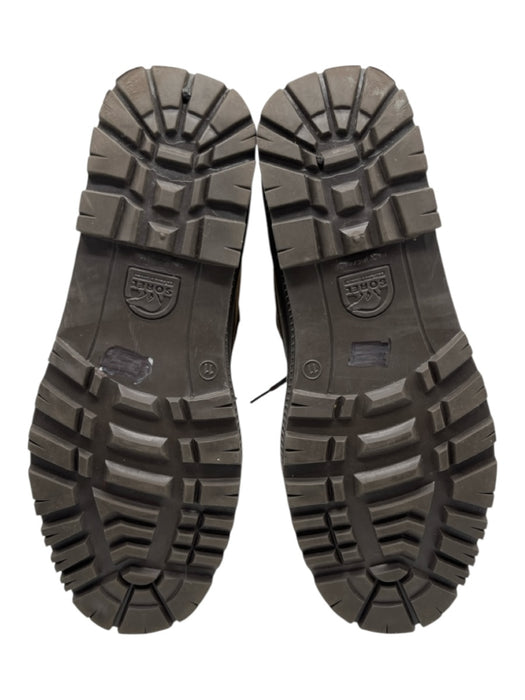 Sorel Shoe Size 11 Tan & Brown Leather Solid Outdoors Lace Up Men's Shoes Tan & Brown / 11