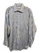 Facconable Size 16 Brown & Yellow Cotton Striped Button up Long Sleeve Shirt Brown & Yellow / 16
